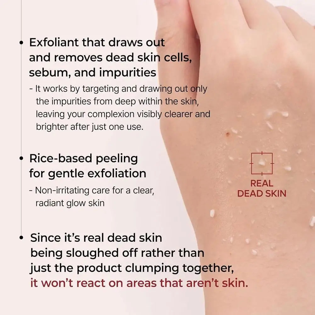 80Ml Peel Shot Glow White Rice Peeling Ampoule Exfoliating Serum for Brighter Skin Cornish Beauty Essentials Balance Soothe Skin